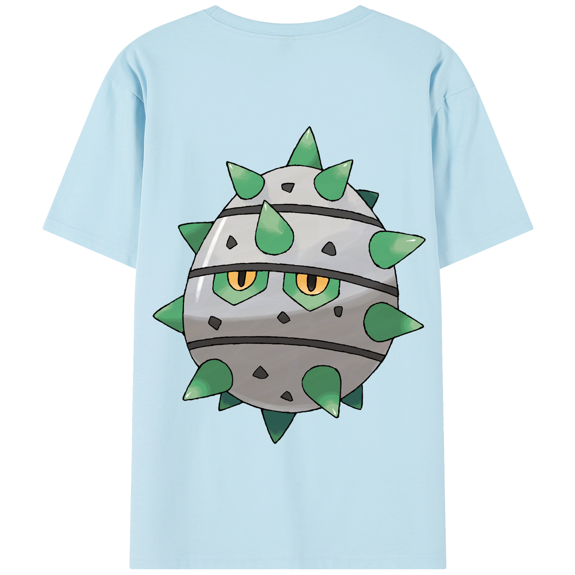 （画像用） ポケットモンスター Pokémon 綿100％半袖Tシャツ（背面プリント）